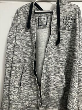 Pacific & Co. Gray Marled Zip Hoodie Lavalette NJ